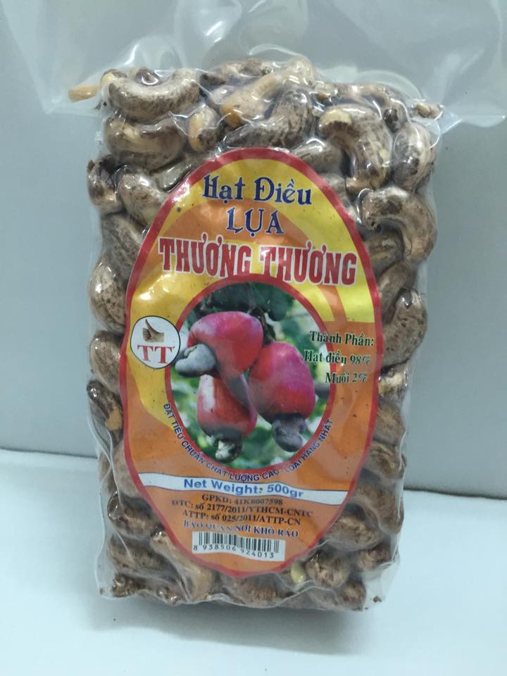 Hat dieu vo lua loai 1 Hat dieu vo lua loai 1